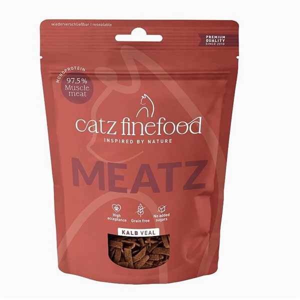 Catz Finefood Meatz no. 5 priboljški teletina 45g