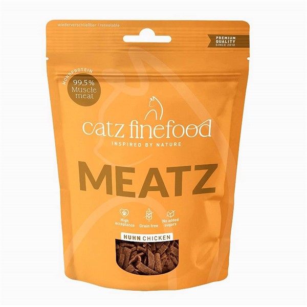 Catz Finefood Meatz no. 3 priboljški piščanec 45g