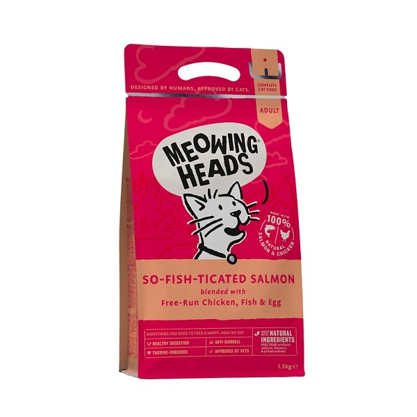Meowing Heads briketi So-fish-ticated Salmon 1,5kg