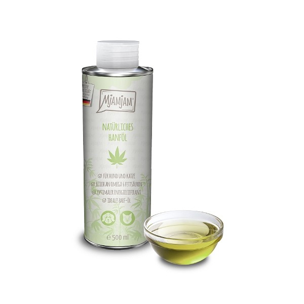 Mjamjam Naravno konopljino olje 500ml