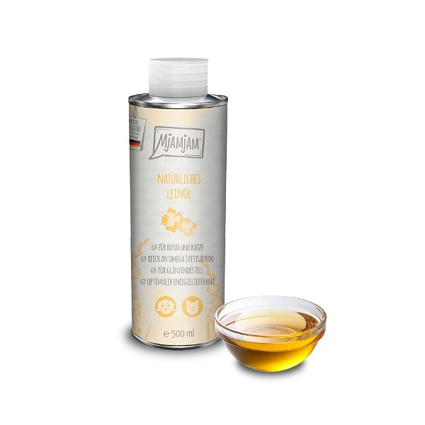 Mjamjam Naravno laneno olje 500ml