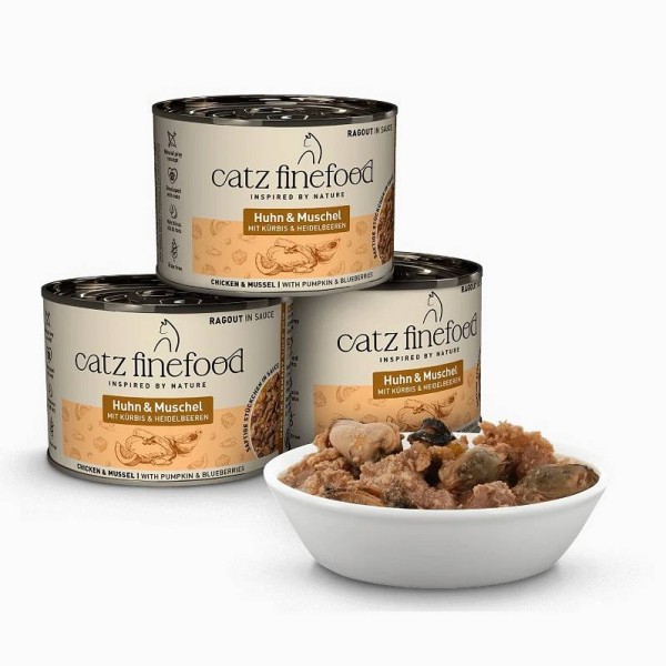 Catz Finefood Ragout no.613 Piščanec in školjke 180g