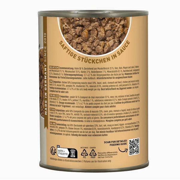 Catz Finefood Ragout no.613 Piščanec in školjke 380g