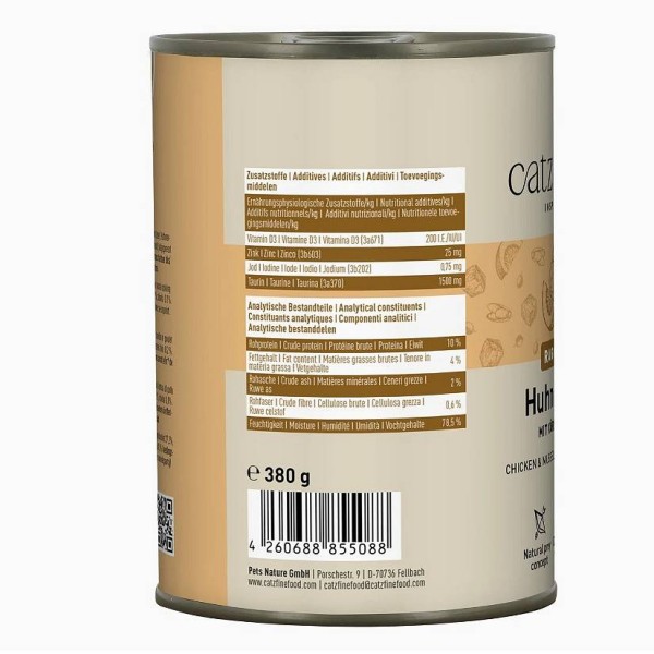 Catz Finefood Ragout no.613 Piščanec in školjke 380g
