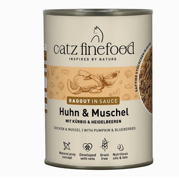 Catz Finefood Ragout no.613 Piščanec in školjke 380g