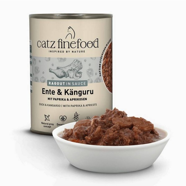 Catz Finefood Ragout no.607 Raca in kenguru 380g