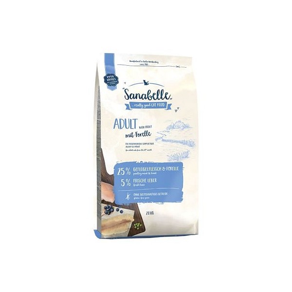 Sanabelle briketi Adult z nežno postrvjo