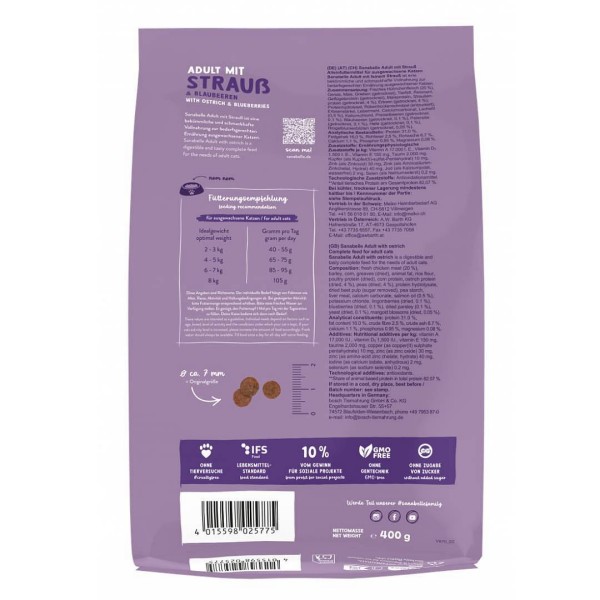 Sanabelle briketi Adult Noj