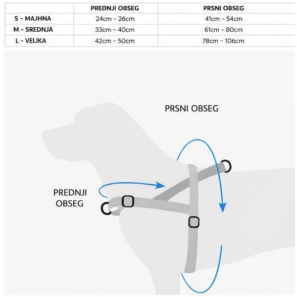 Zee.Dog Softer Walk oprsnica Trekk