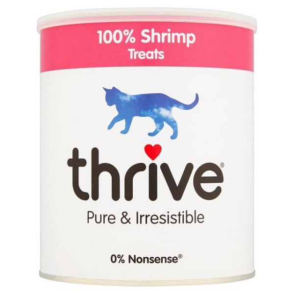 Thrive mačji priboljški kozice Maxi Tube 110g