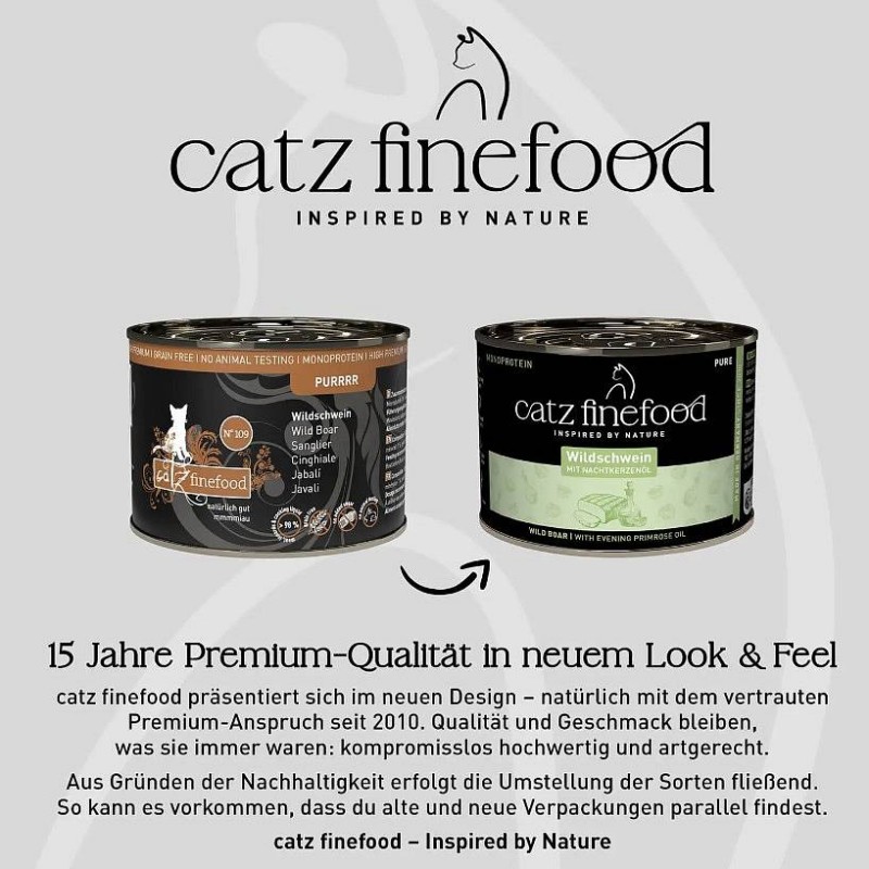 Catz Finefood Purrrr no. 109 divja svinja 200g