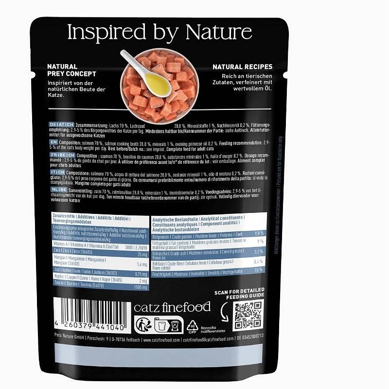 Catz Finefood Purrrr no. 105 losos 80g