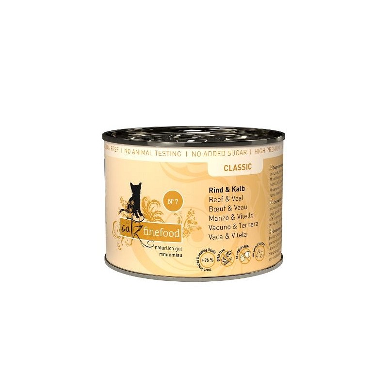 Catz Finefood no. 07 govedina in teletina 200g