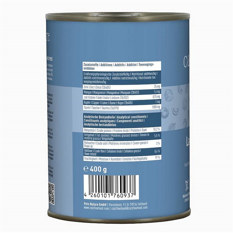 Catz Finefood no. 05 losos in perutnina 400g
