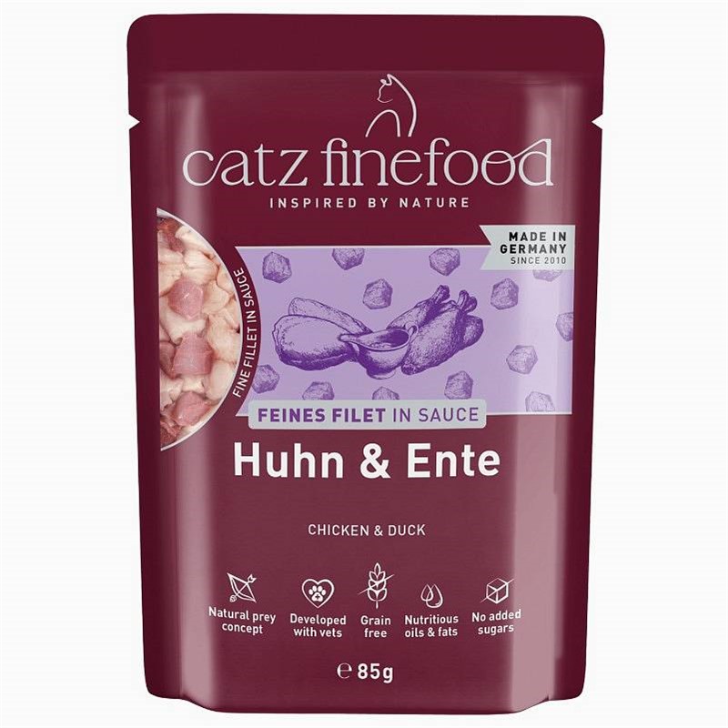 Catz Finefood Feines Filet Piščanec in raca 85g