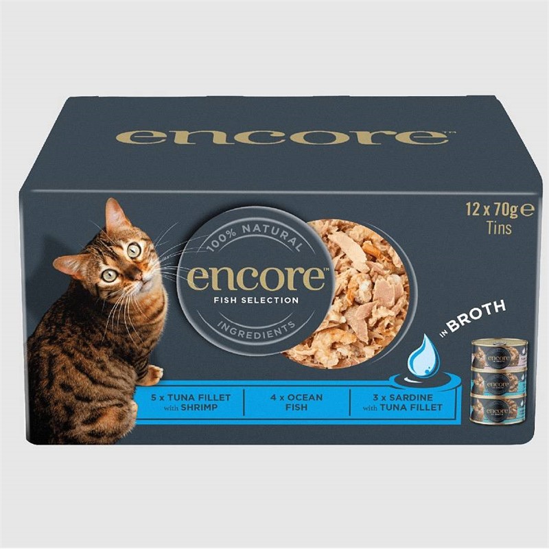 Encore Ribji izbor izbor konzerv, 12x70g