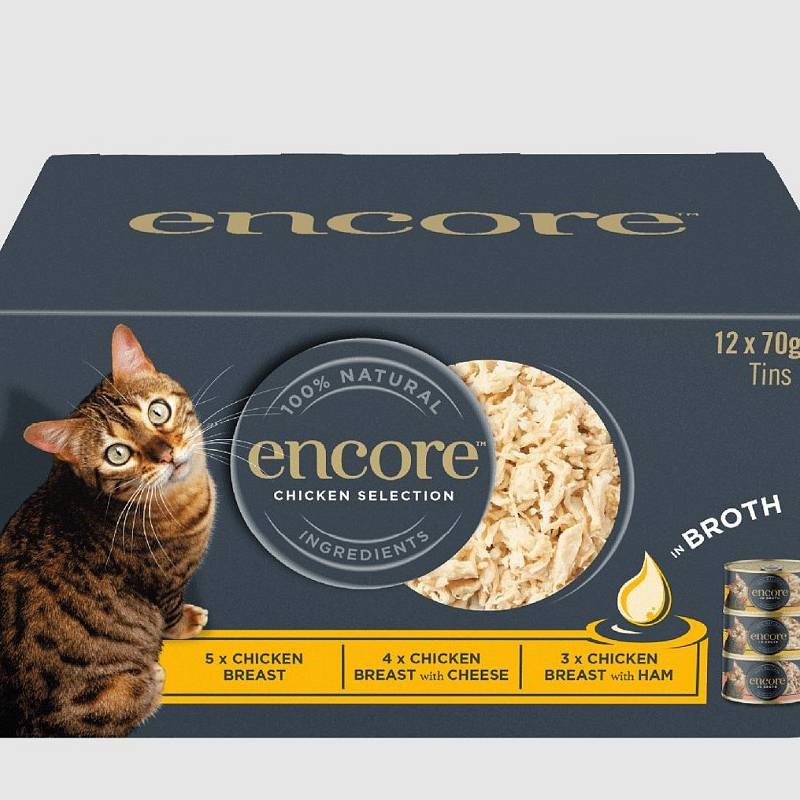 Encore Piščančji izbor izbor konzerv, 12x70g