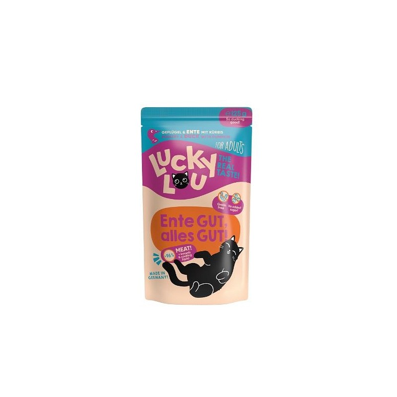 Lucky Lou LS Adult Perutnina in raca 125g