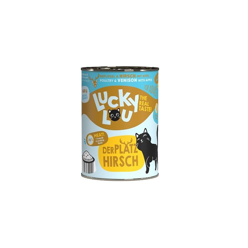 Lucky Lou LS Adult Perutnina in jelen 400g