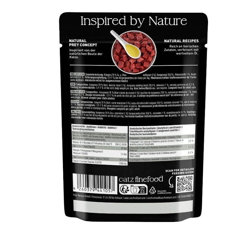 Catz Finefood Purrrr no. 107 kenguru 85g