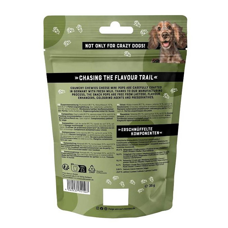 Chewies KASEPOPS Jelen 35g