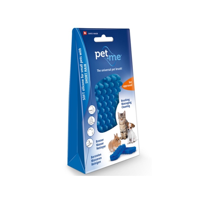 Pet+Me krtača za kratkodlake mačke