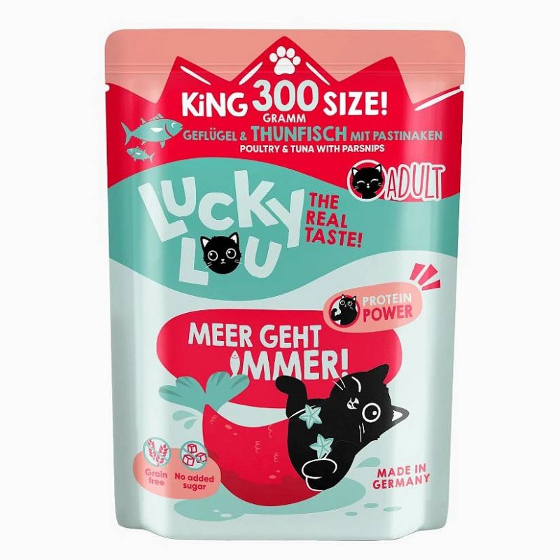 Lucky Lou LS Adult Perutnina in tuna 300g