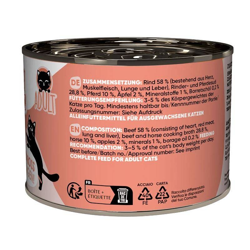 Lucky Lou LS Sensitive Govedina in konj 200g