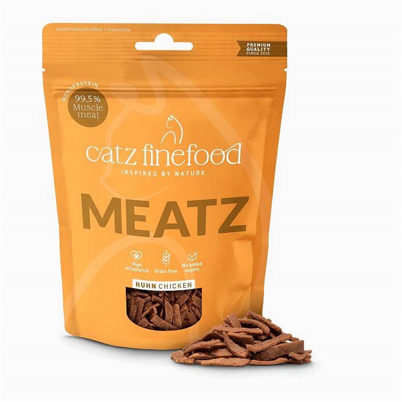 Catz Finefood Meatz no. 3 priboljški piščanec 45g