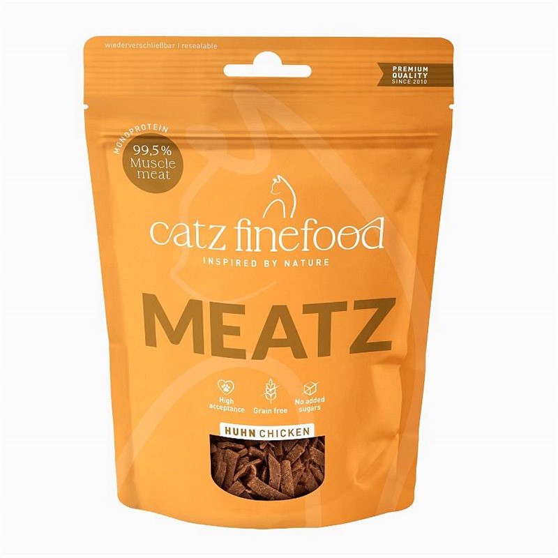 Catz Finefood Meatz no. 3 priboljški piščanec 45g
