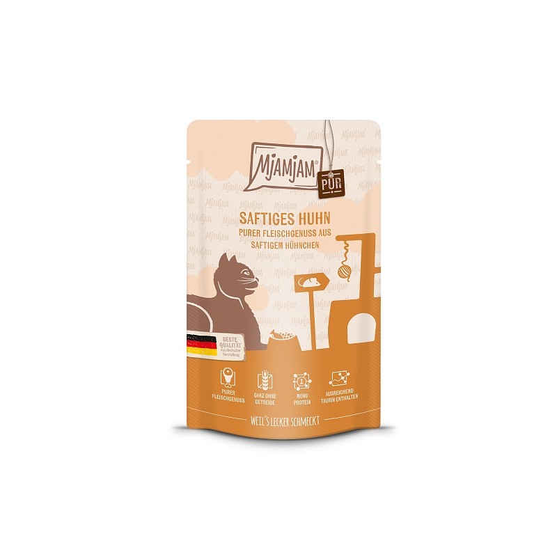 Mjamjam Pur Piščanec 125g