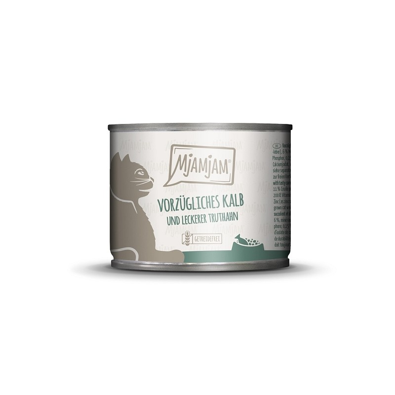 Mjamjam Teletina, puran, korenček 200g