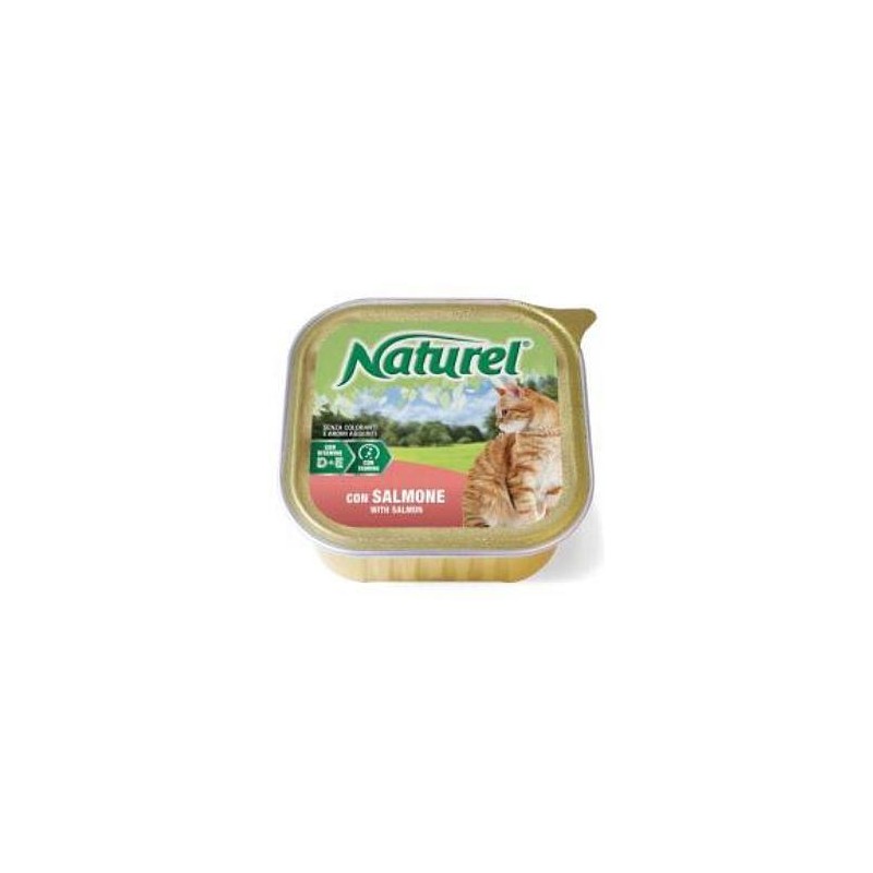 Naturel cat alu posodica losos 100g