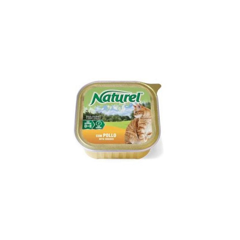 Naturel cat alu posodica piščanec 100g