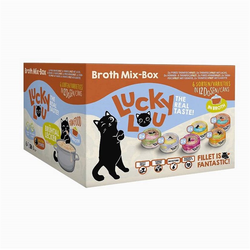 Lucky Lou EF Broth-Mix-Box konz.12x70g