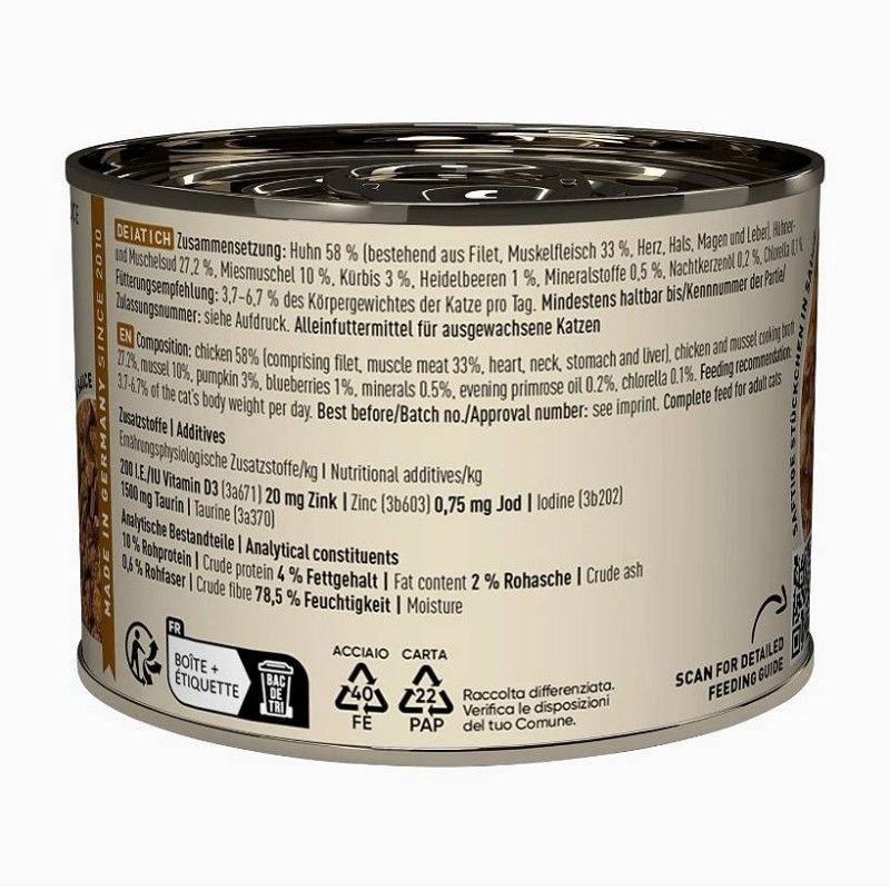 Catz Finefood Ragout no.613 Piščanec in školjke 180g