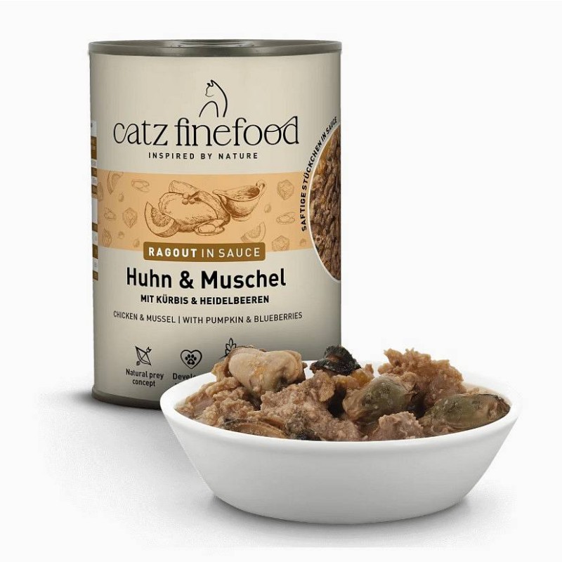 Catz Finefood Ragout no.613 Piščanec in školjke 380g