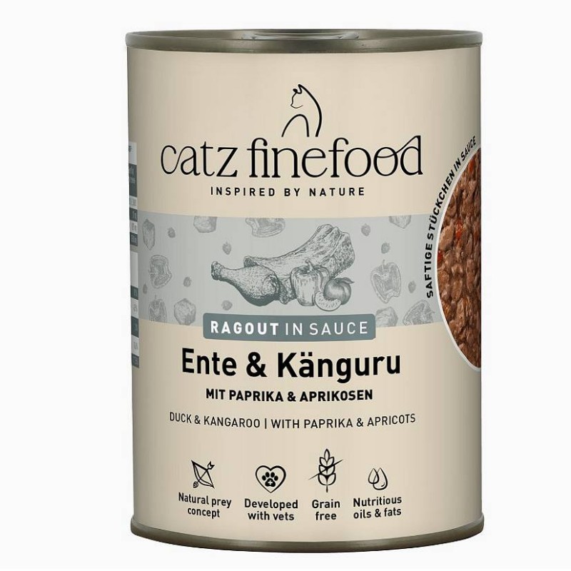 Catz Finefood Ragout no.607 Raca in kenguru 380g