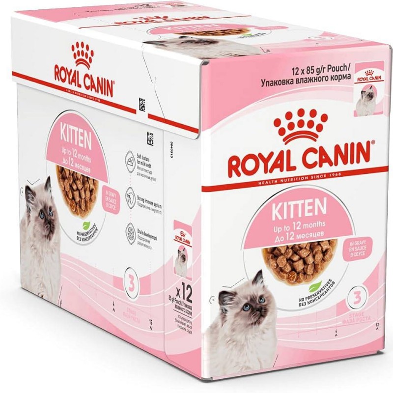 RC paket mokre hrane za mačje mladiče Kitten instinctive 12x85g