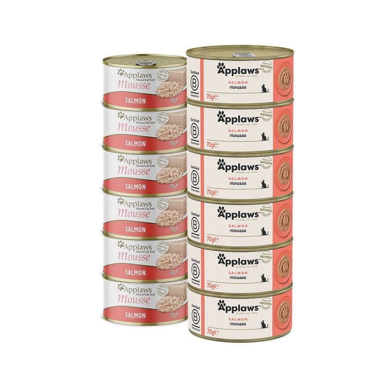 Applaws paket Mousse Losos 6x70g