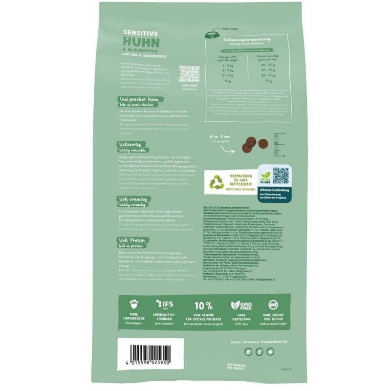 Sanabelle briketi Sensitive piščanec