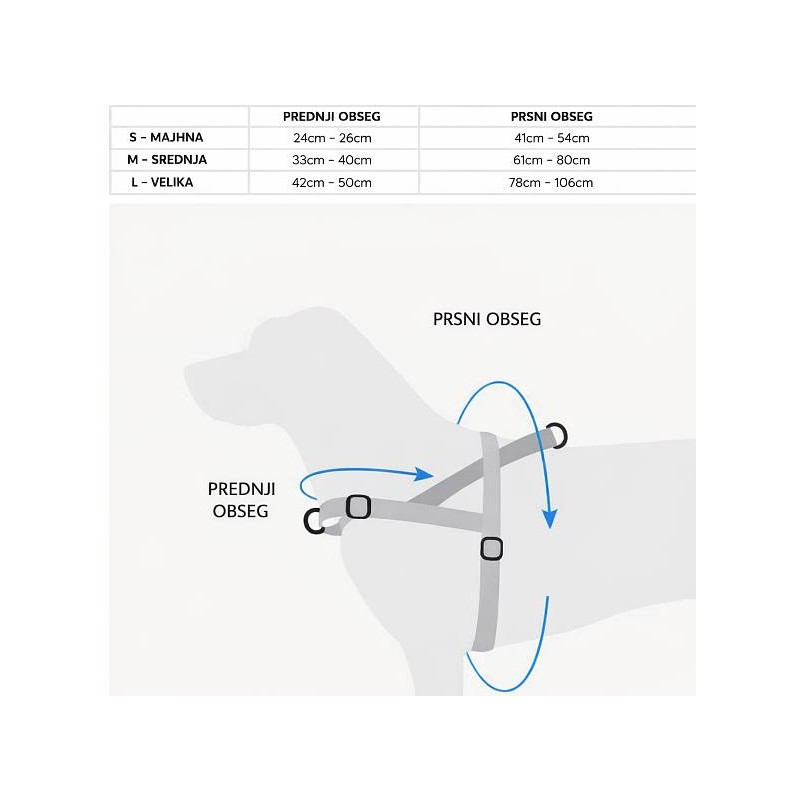 Zee.Dog Softer Walk oprsnica Trekk