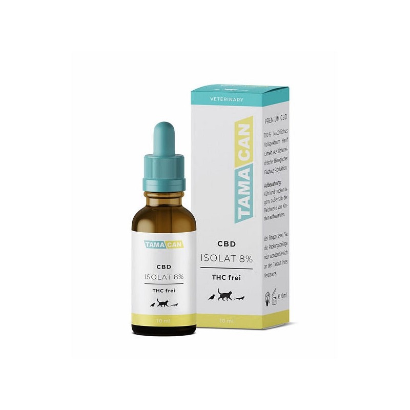 Tamacan Isolat za mačke, ptiče in eksote CBD