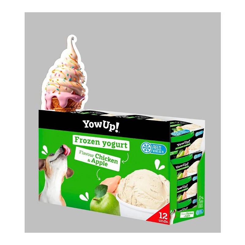 YowUp! FrozenYogurt Piščanec in jabolko 110g