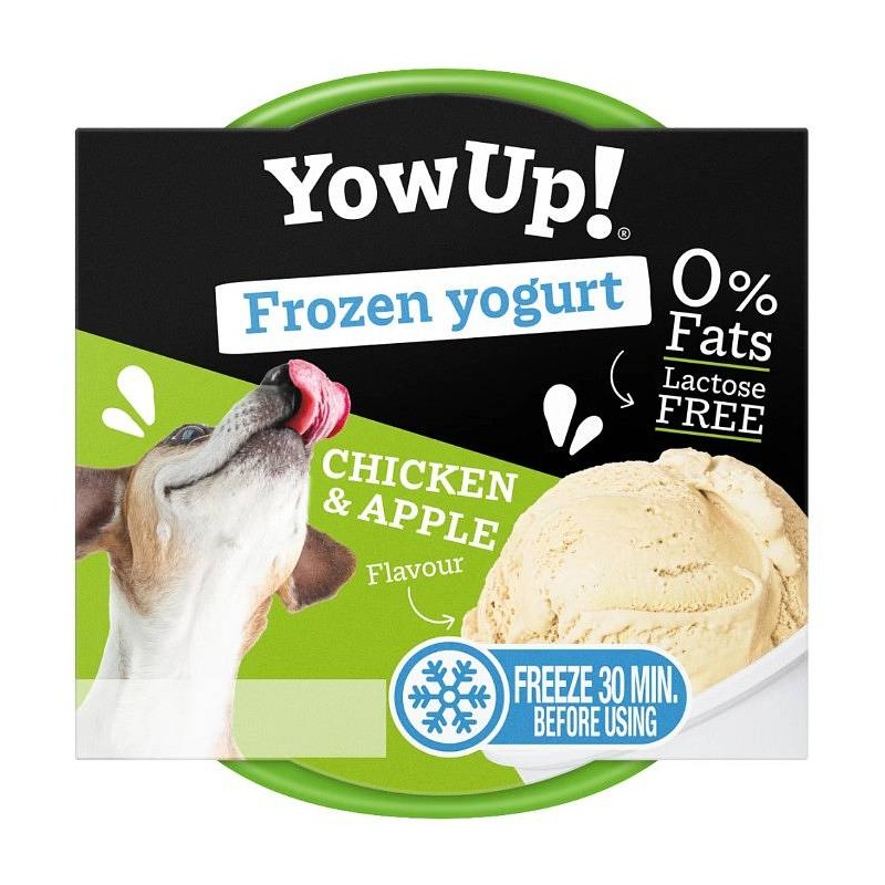 YowUp! FrozenYogurt Piščanec in jabolko 110g