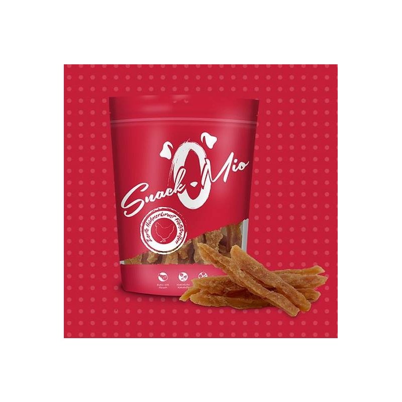 Snack O Mio Nežni fileji piščančjih prsi 70g