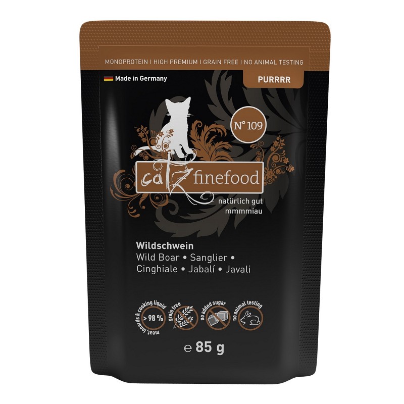 Catz Finefood Purrrr no. 109 divja svinja 85g