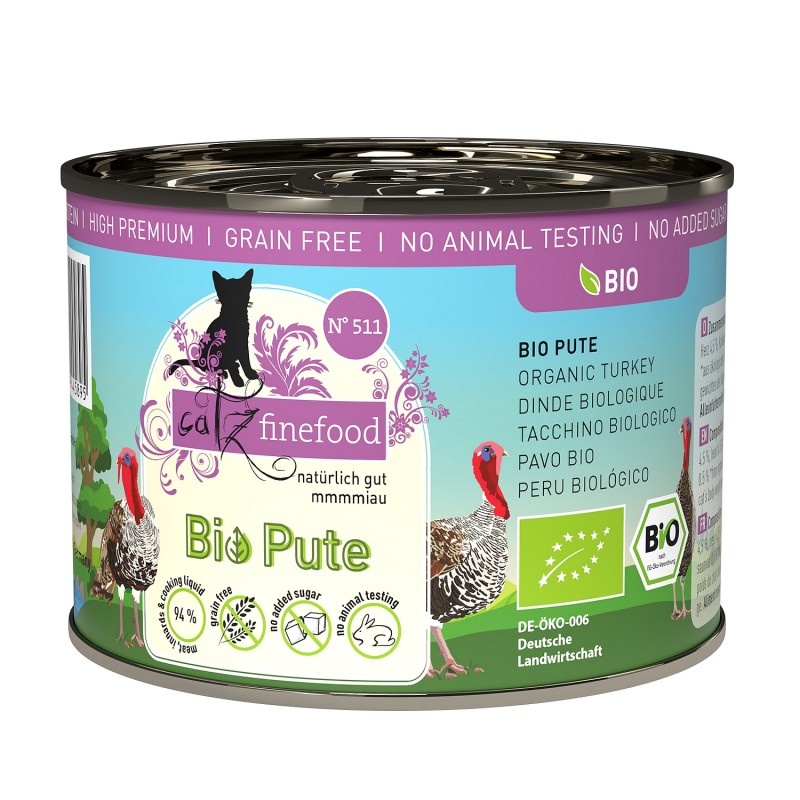 Catz Finefood Bio no. 511 puran 200g