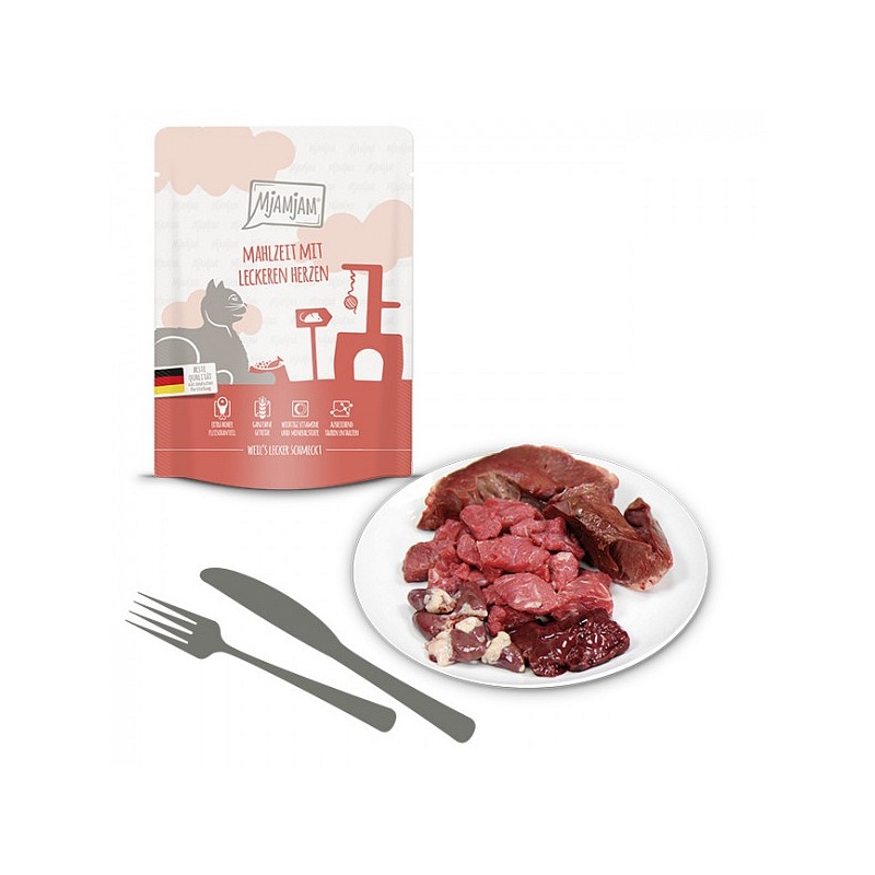 Mjamjam Malica s srčki 300g