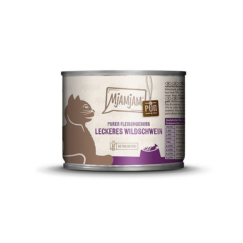 Mjamjam PUR Divja svinja 200g